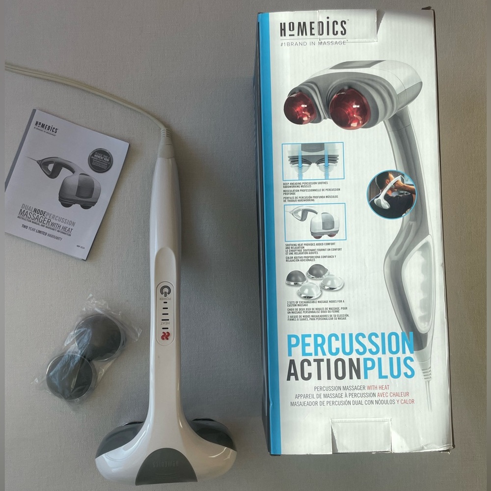 Homedics percussion heated massager